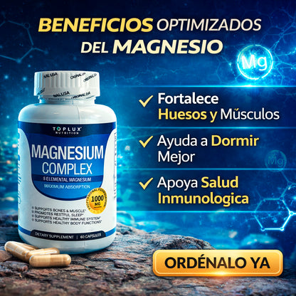 MAGNESIO COMPLEX x90- TOPLUX NUTRITION