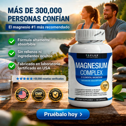 MAGNESIO COMPLEX x90- TOPLUX NUTRITION